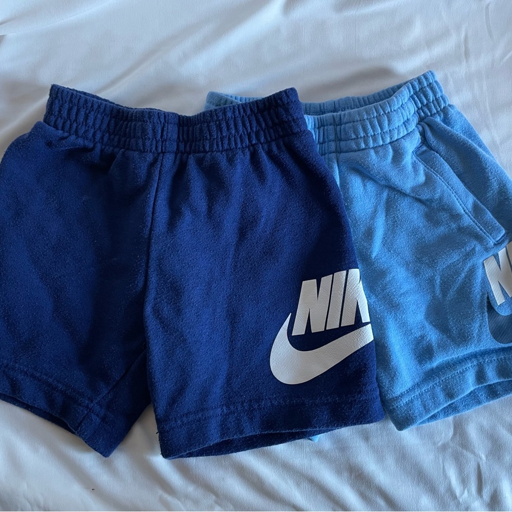 Nike Toddler Dark Blue/Light Blue Shorts